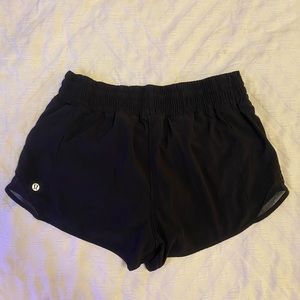 Lululemon High Rise Hotty Hot shorts